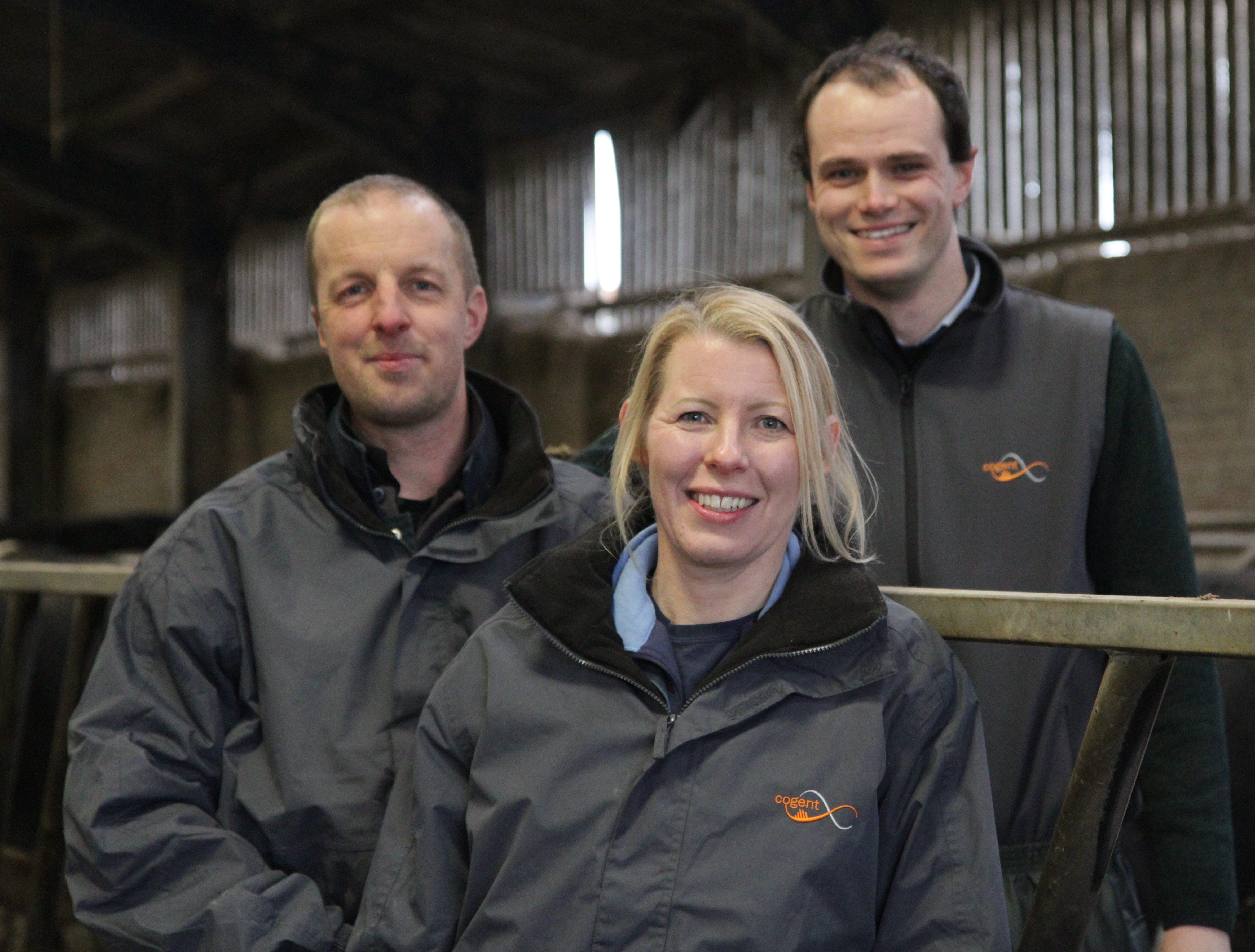 Stuart & Helen Archer with Cogent Area Sales Manager Will Astley